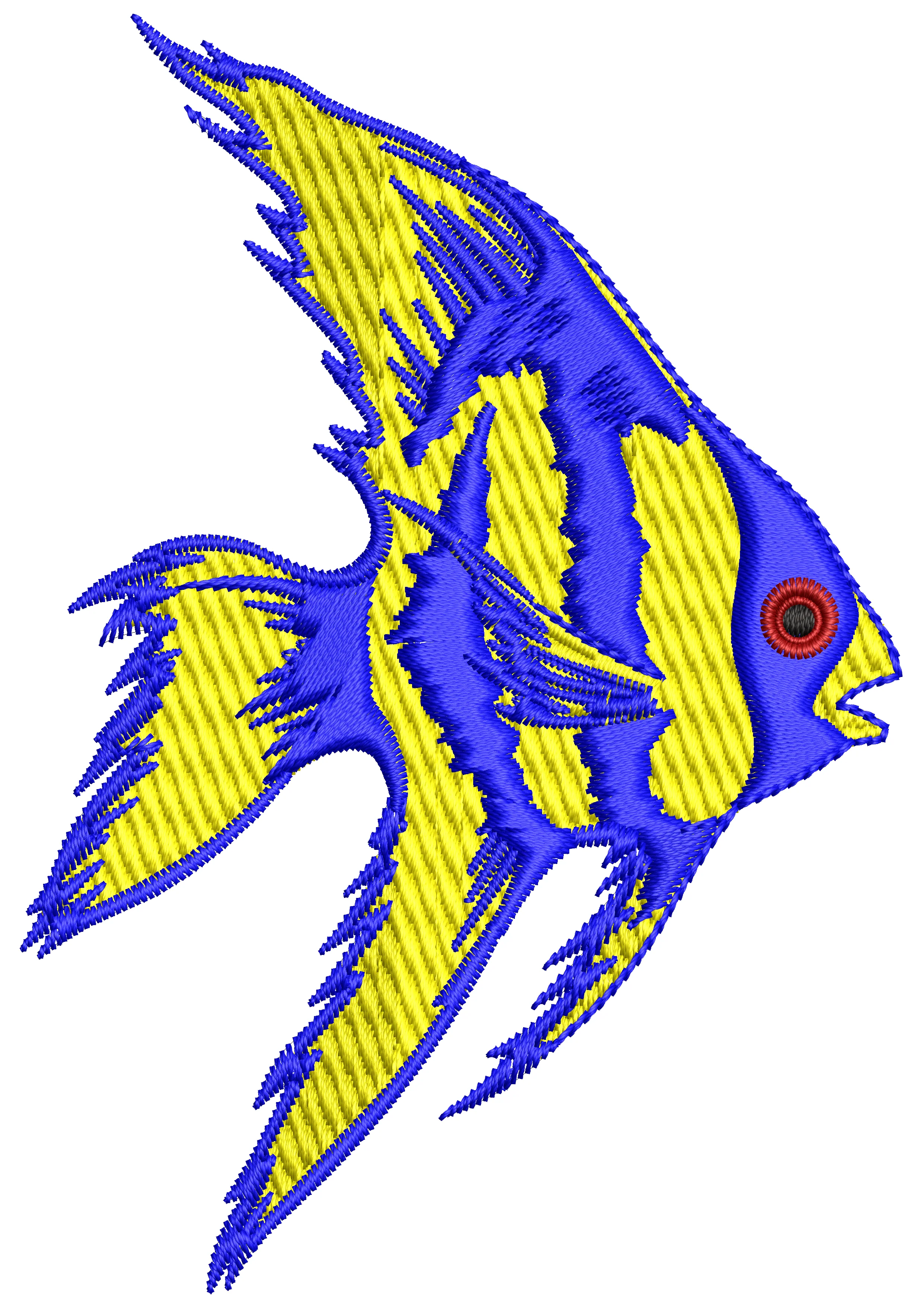 Fish Embroidery Design