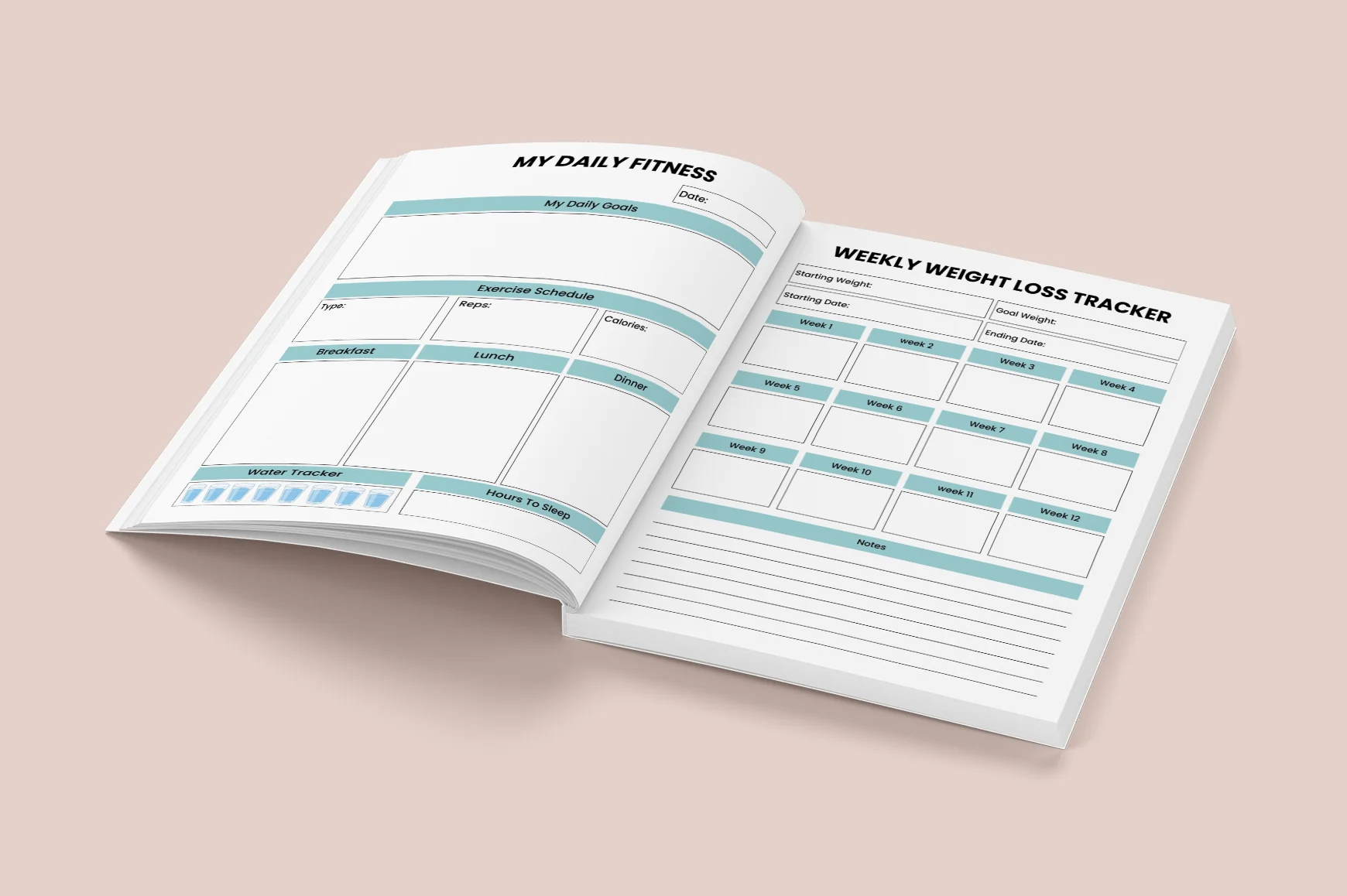Fit Body Fitness Journal - Image 3