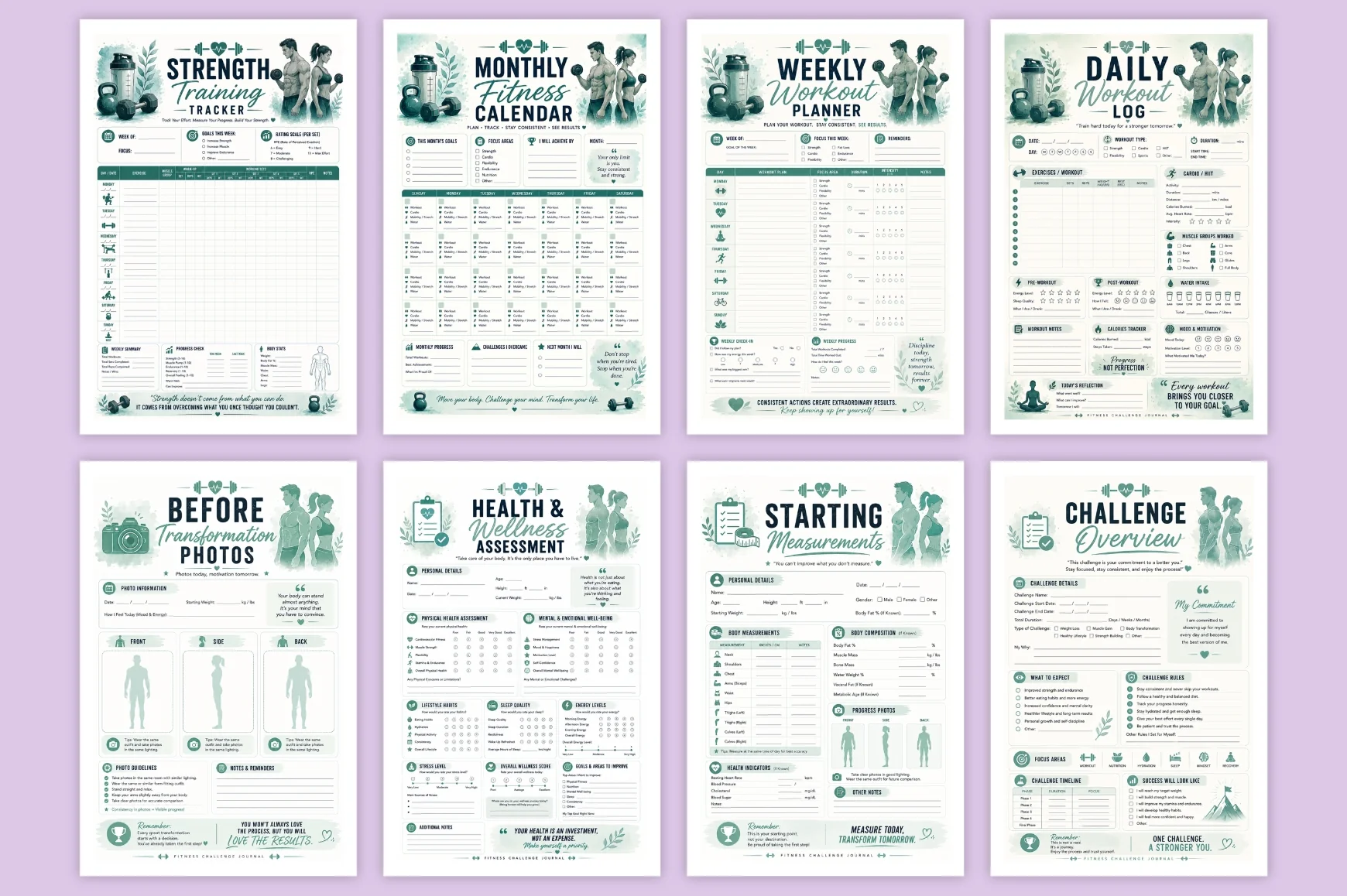 Fitness Challenge Journal - Image 4