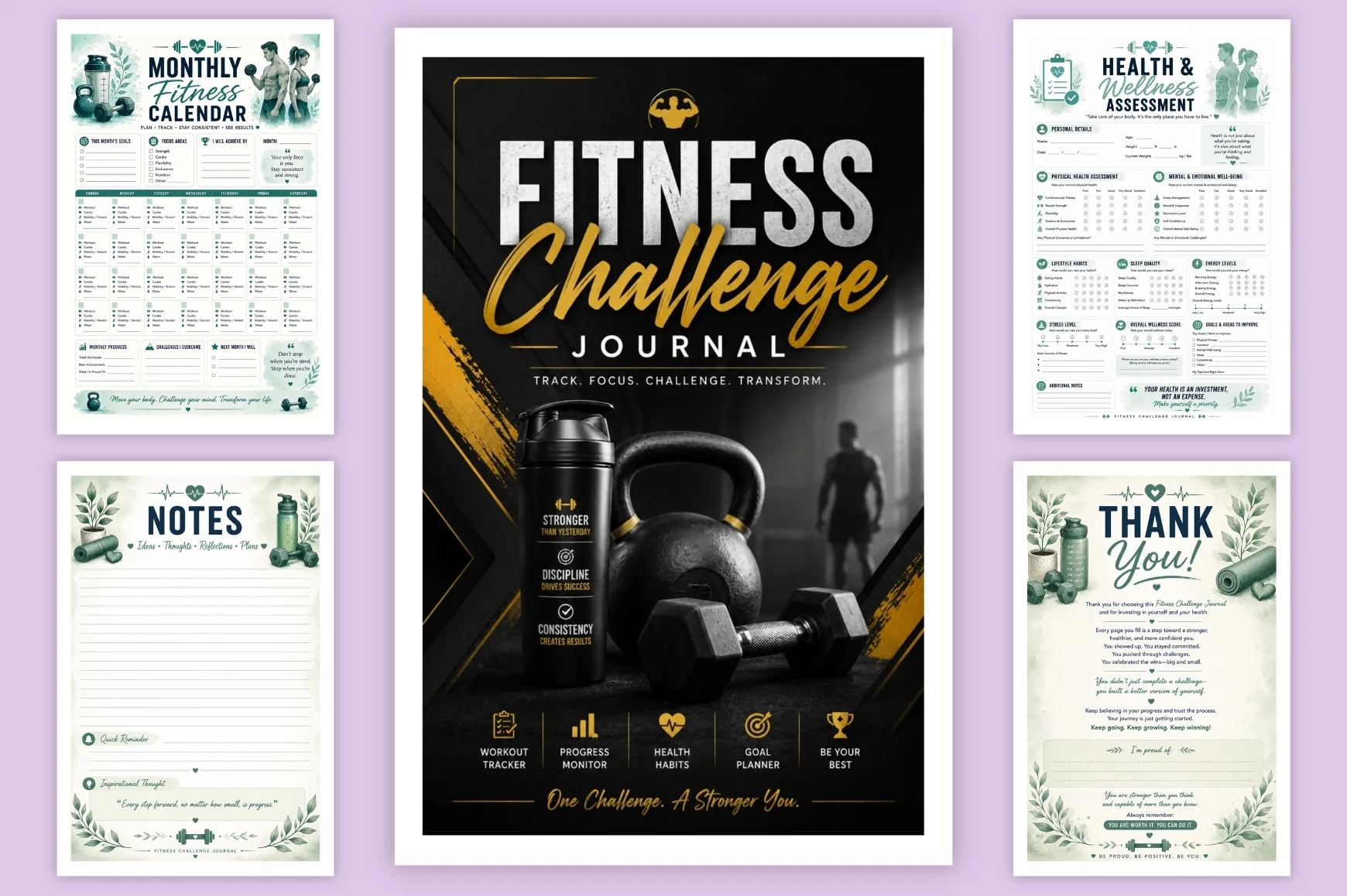 Fitness Challenge Journal - Image 6