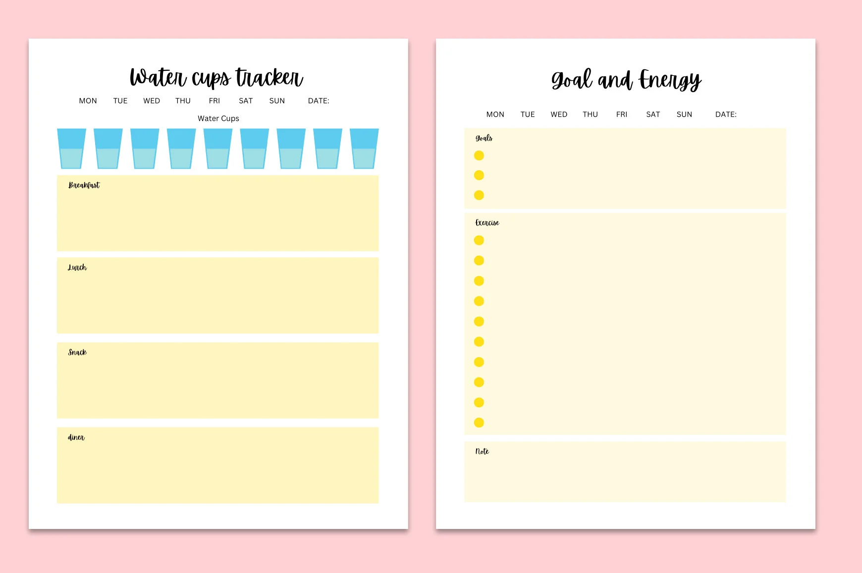 Fitness Weight Loss Planner - Image 5