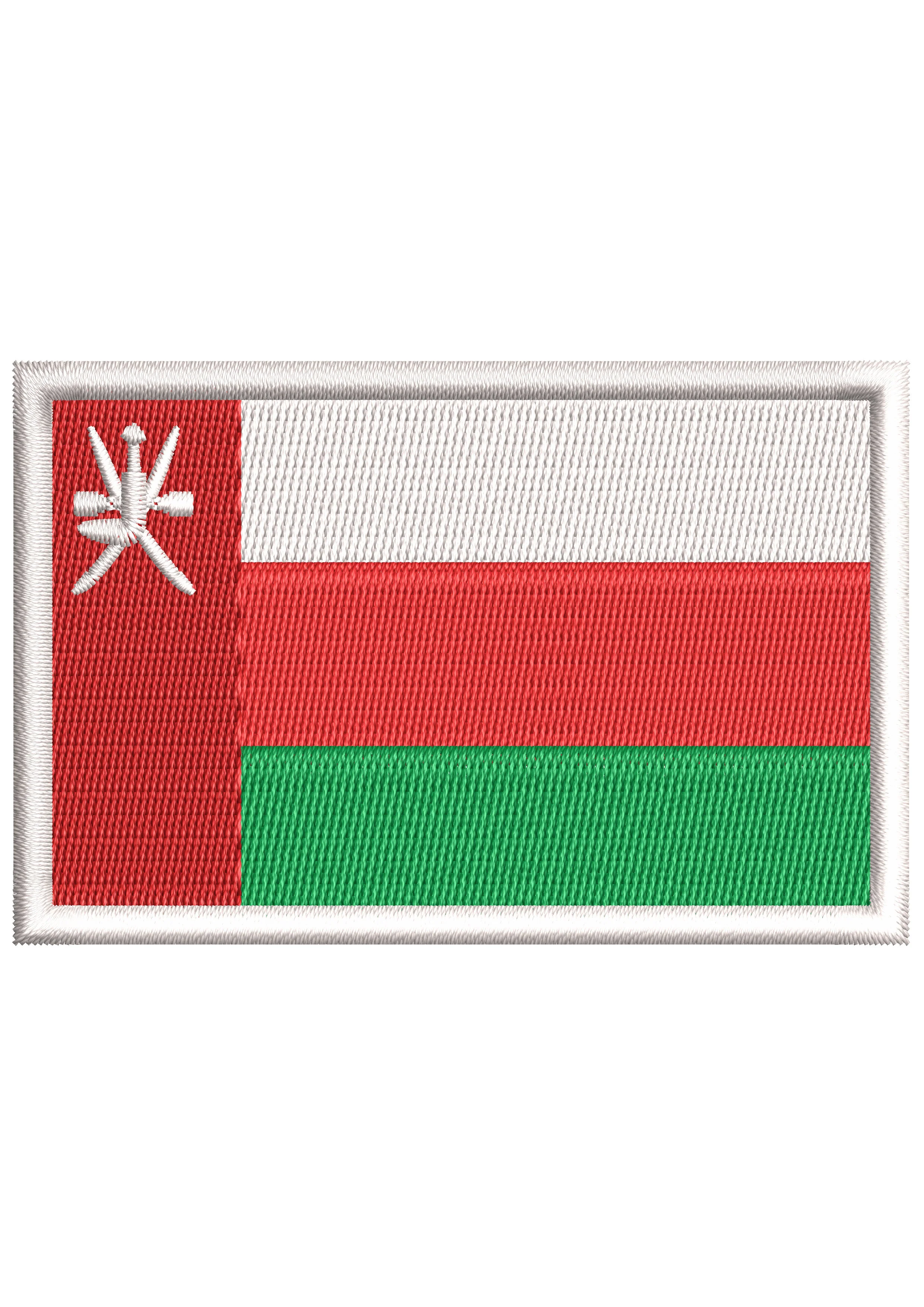 Flag of Nation Embroidery Design