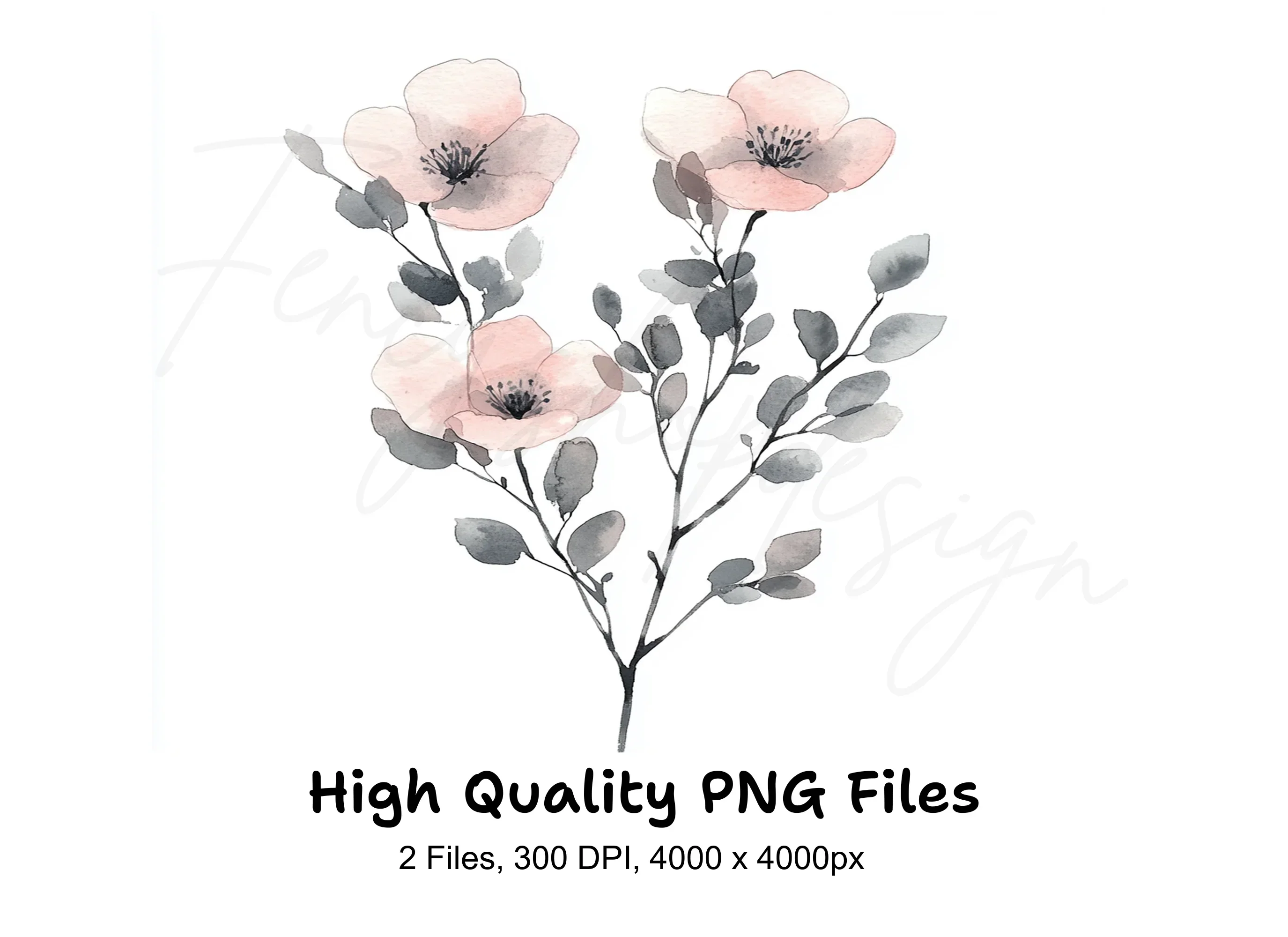 Floral Clipart Bundle
