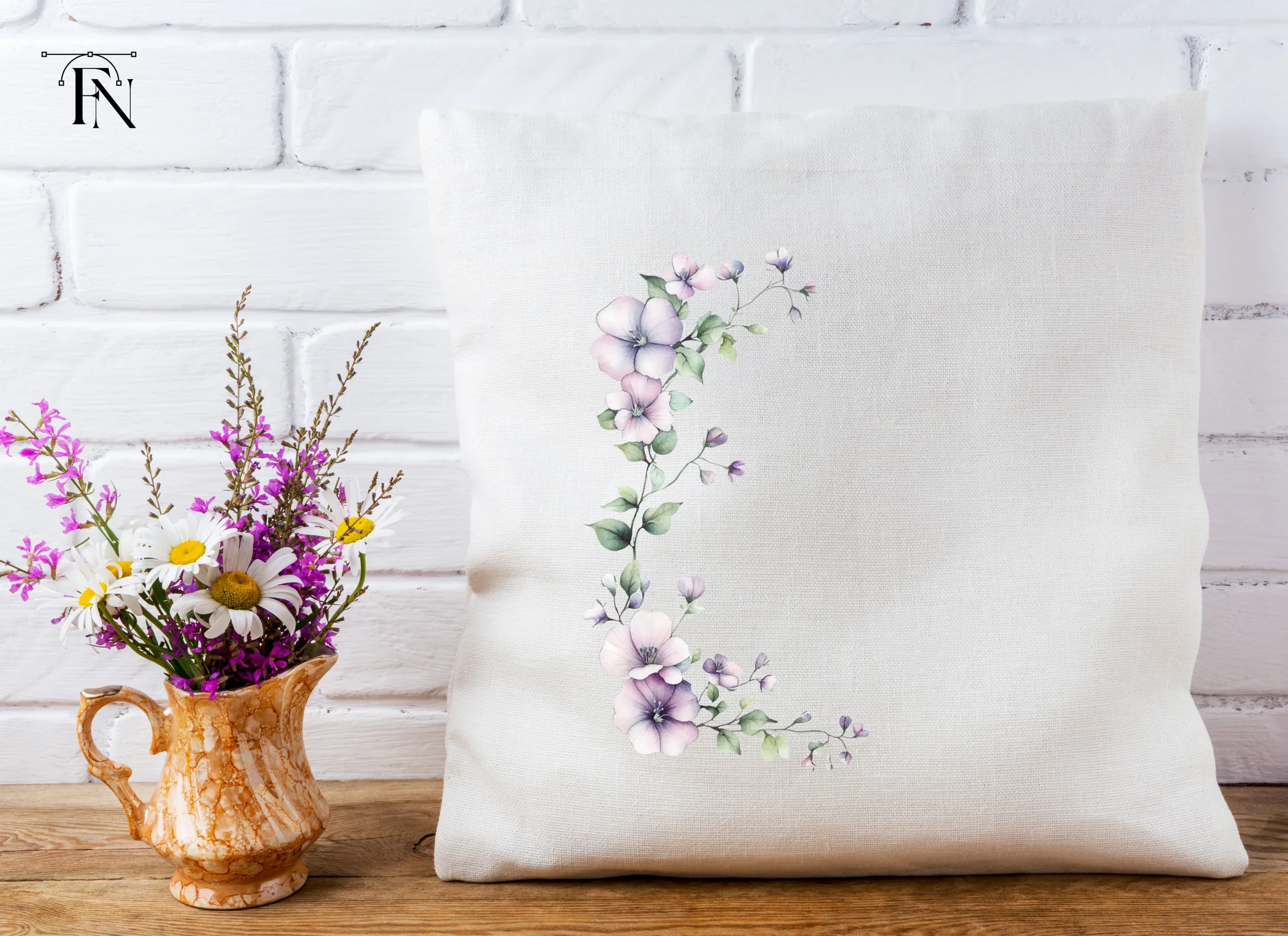 Floral Corner Clipart Bundle - Image 5