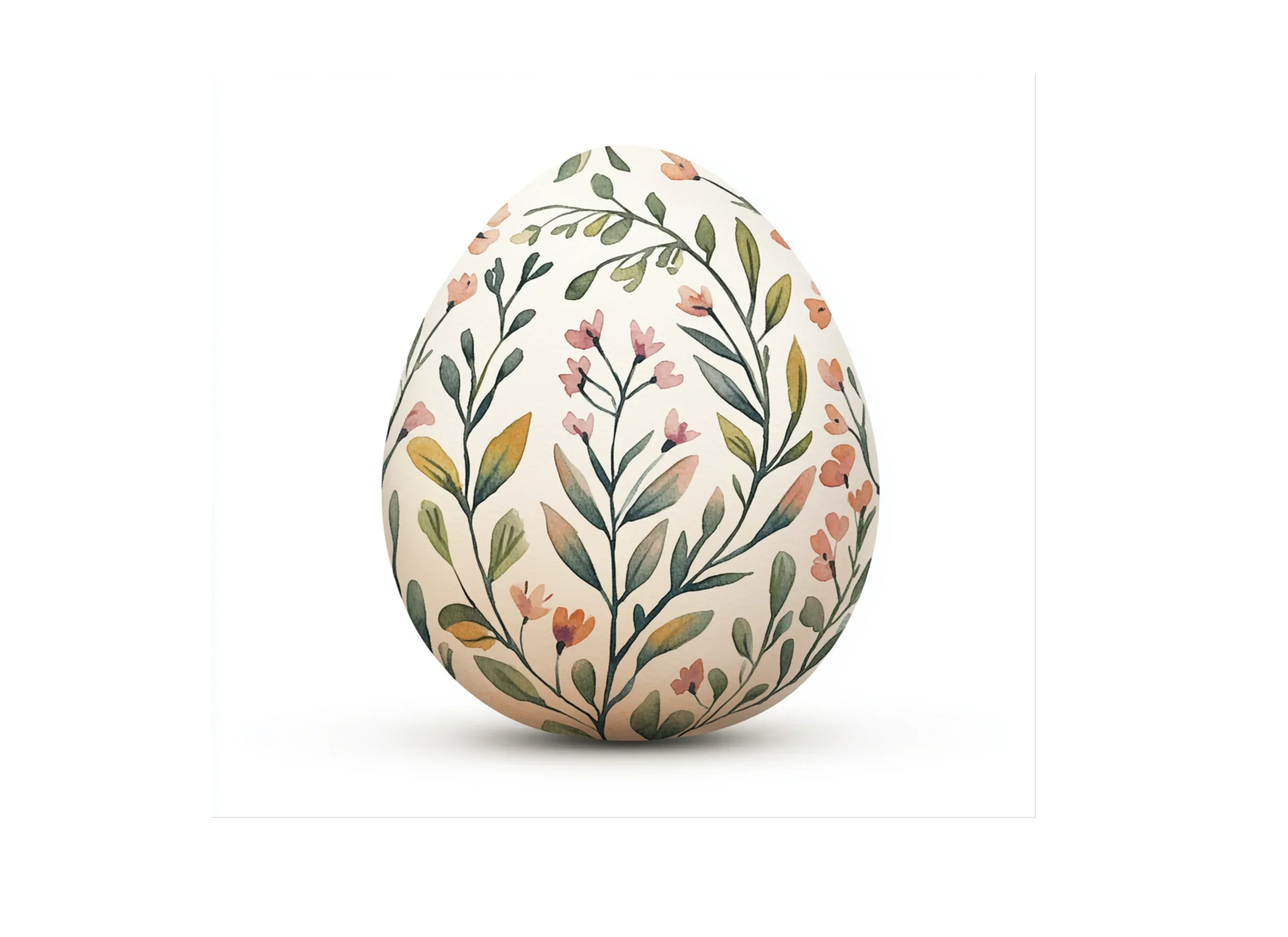 Floral Easter Eggs Clipart Bundle - Image 3