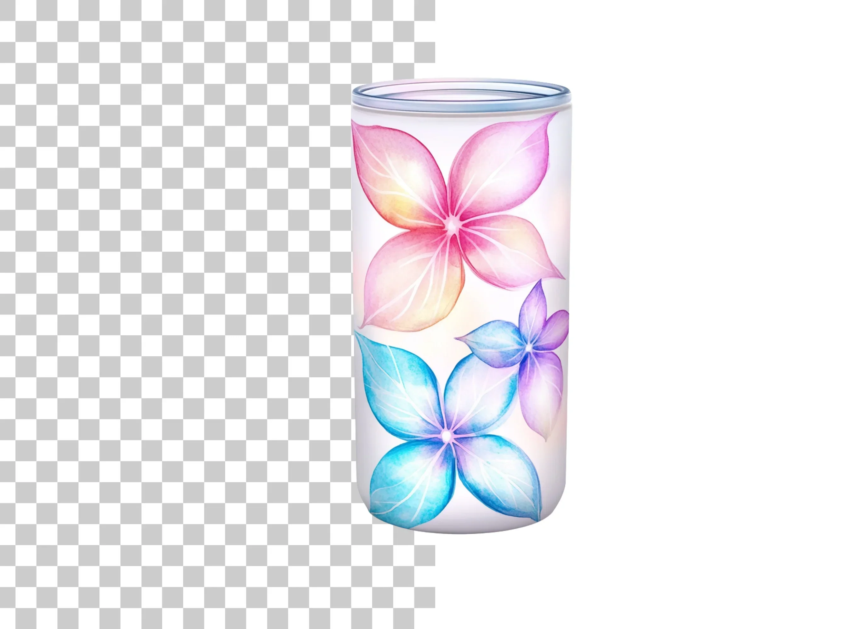 Floral Tumbler Clipart Bundle - Image 6
