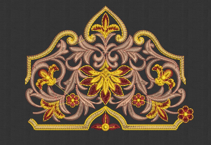 Flower Embroidery Design