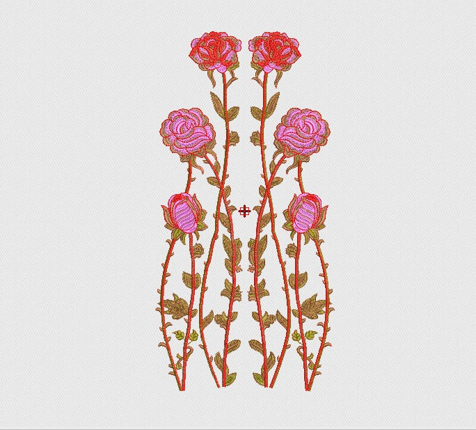 Flower Embroidery Design