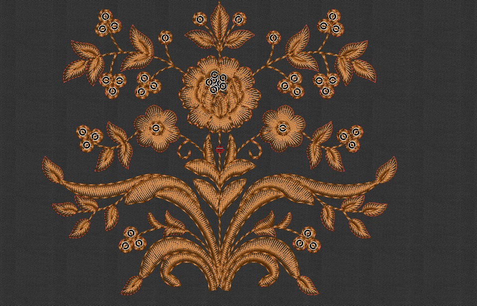 Flower Embroidery Design