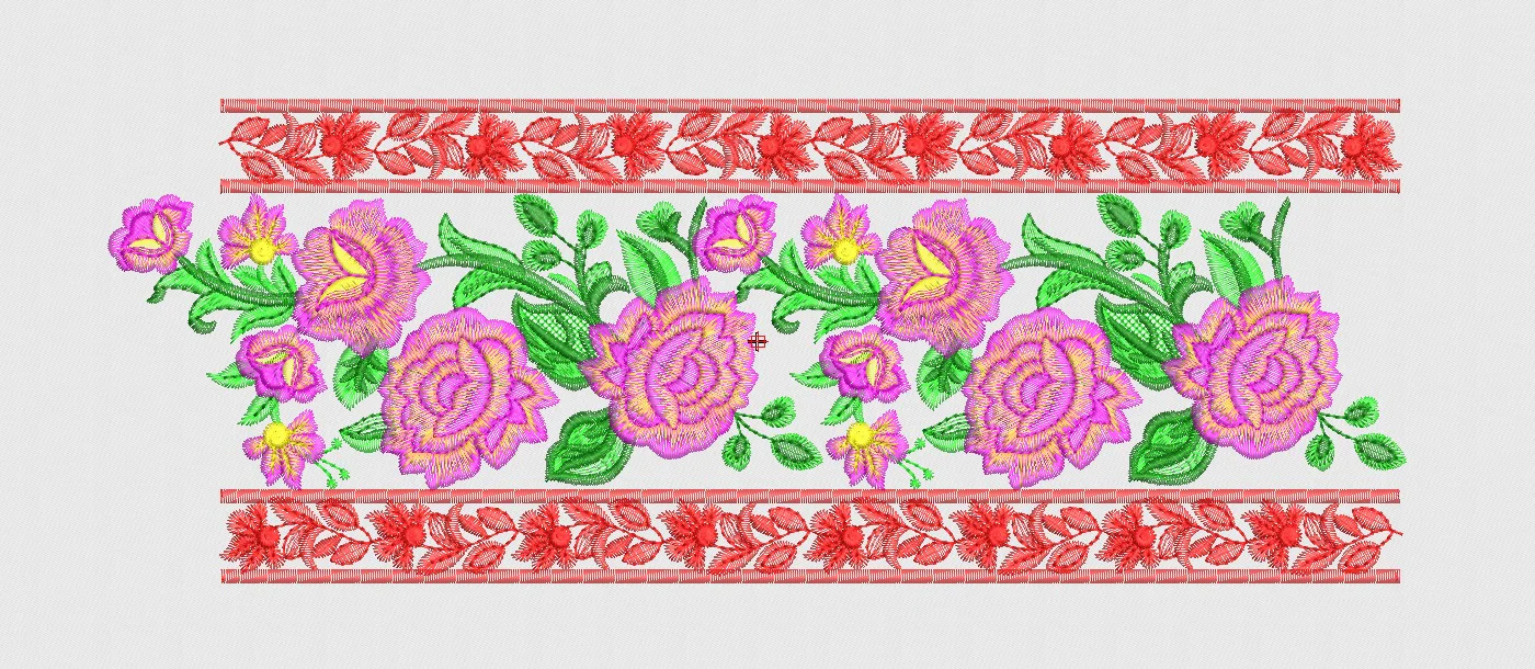 Flower Embroidery Design