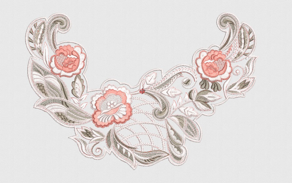 Flower Embroidery Design