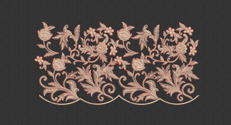 Flower Embroidery Design