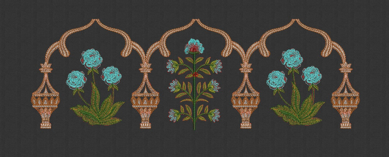 Flower Embroidery Design