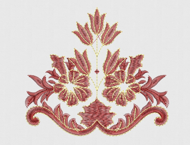 Flower Embroidery Design