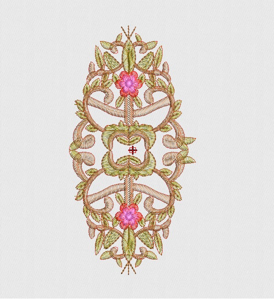 Flower Embroidery Design
