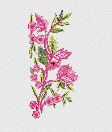 Flower Embroidery Design