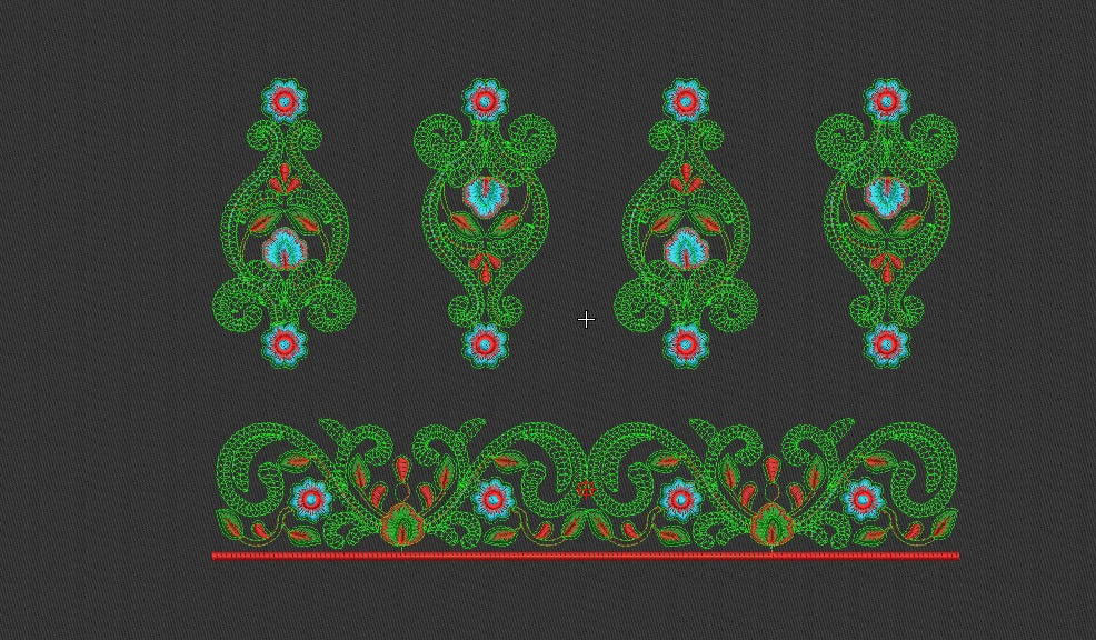 Flower Embroidery Design