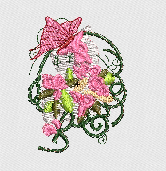 Flower Embroidery Design