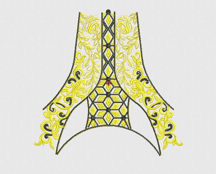 Flower Embroidery Design