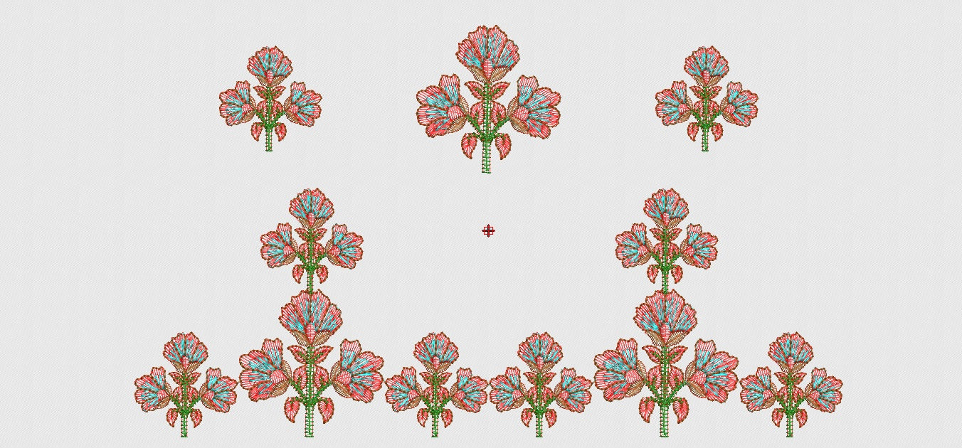 Flower Embroidery Design