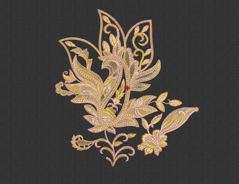 Flower Embroidery Design