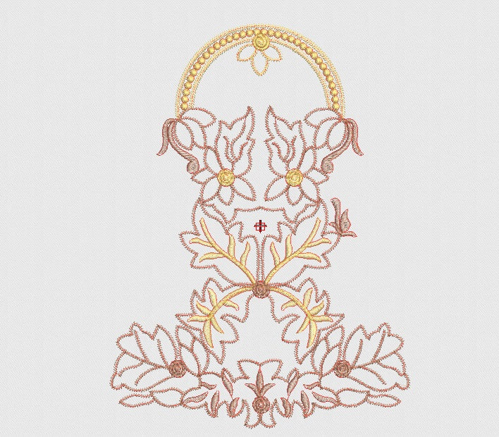 Flower Embroidery Design
