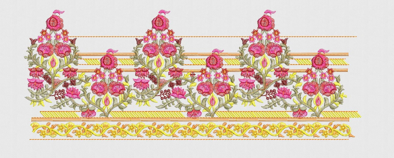 Flower Embroidery Design
