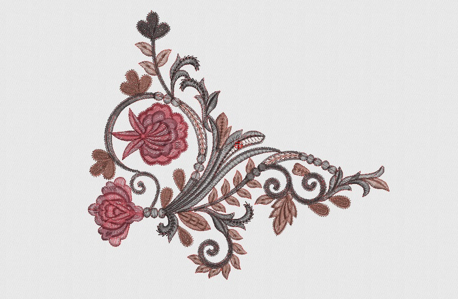 Flower Embroidery Design