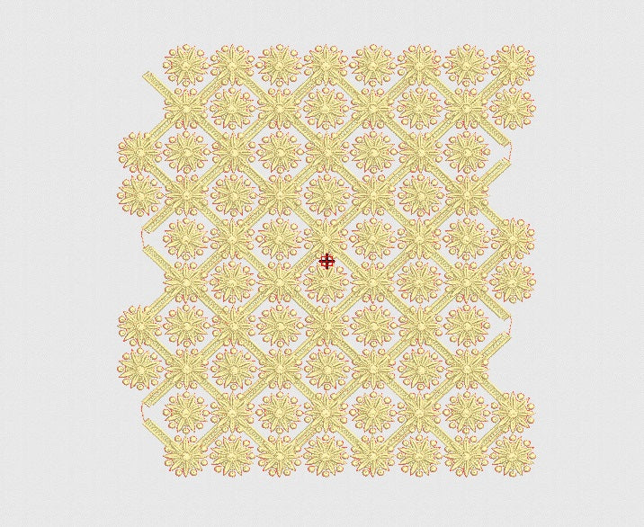Flower Embroidery Design