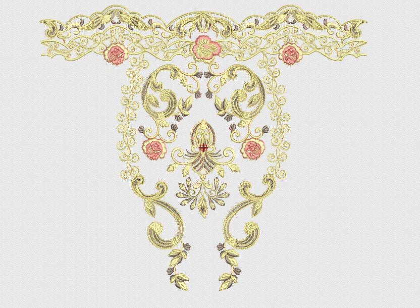 Flower Embroidery Design