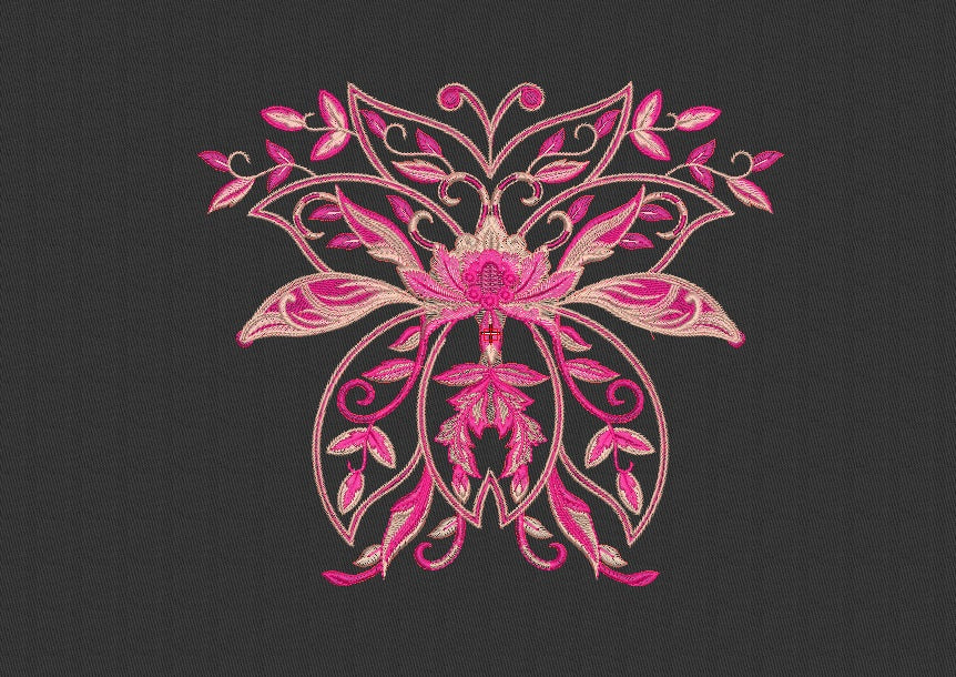 Flower Embroidery Design