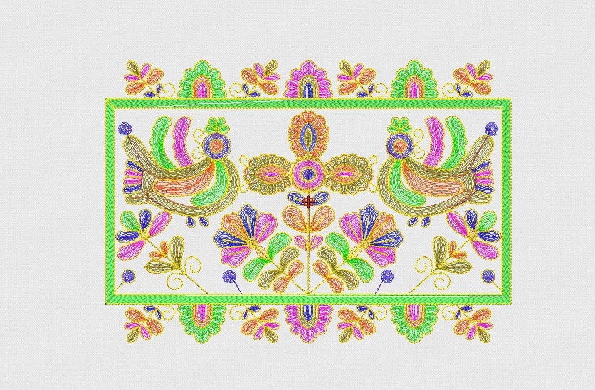 Flower Embroidery Design