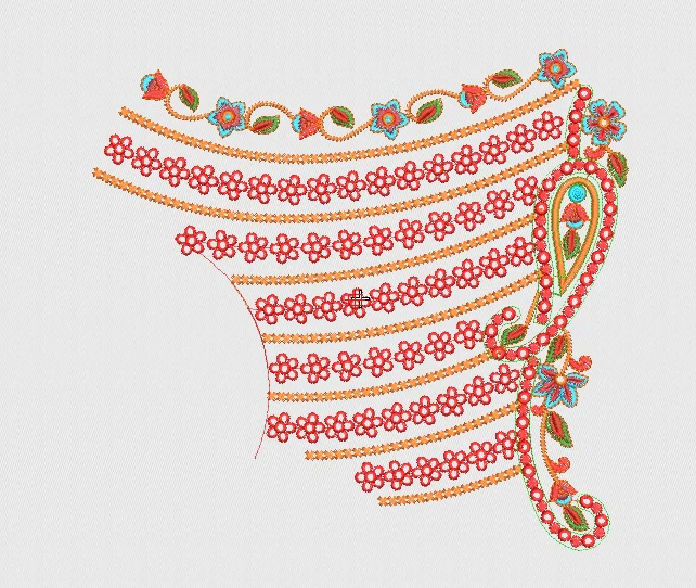 Flower Embroidery Design