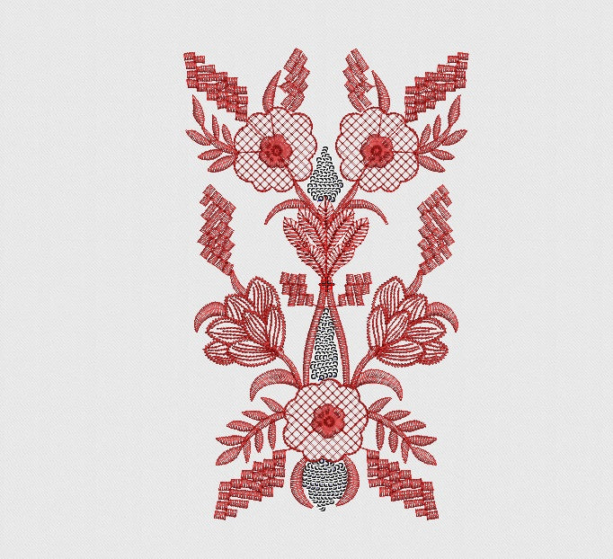 Flower Embroidery Design