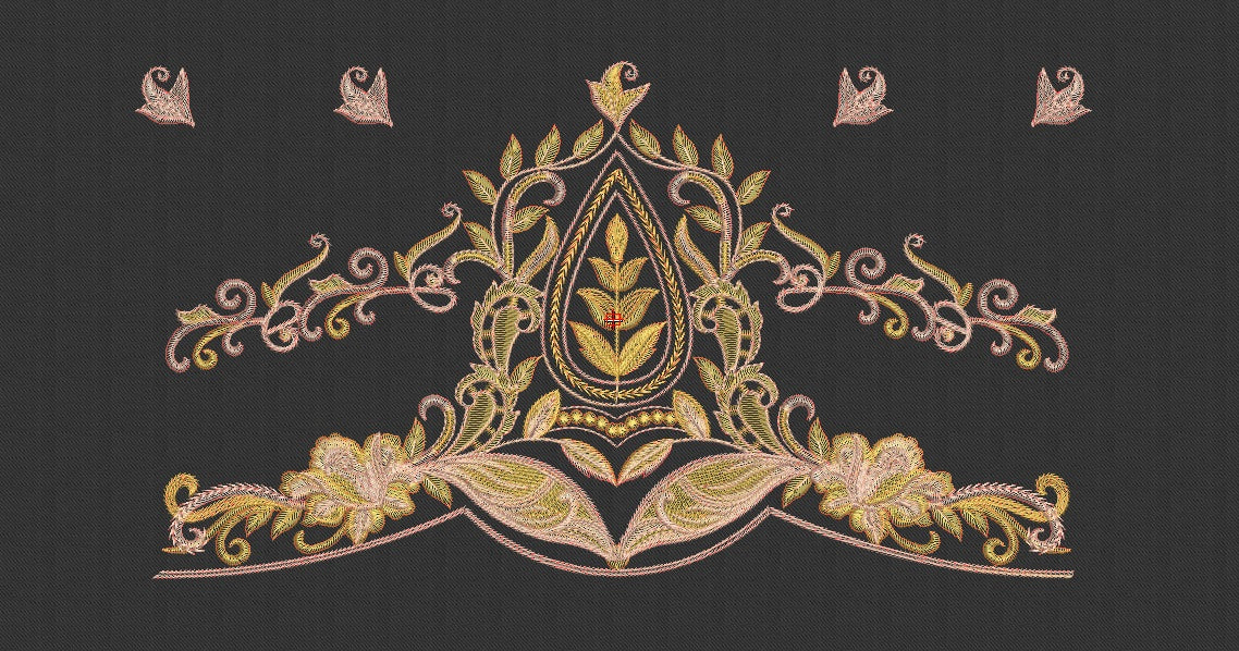 Flower Embroidery Design