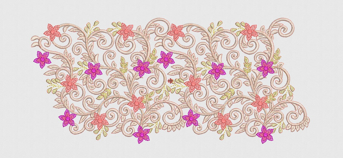 Flower Embroidery Design