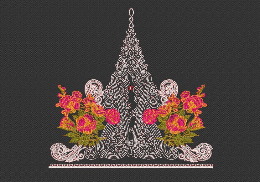 Flower Embroidery Design
