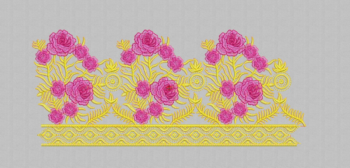 Flower Embroidery Design