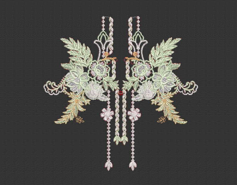 Flower Embroidery Design