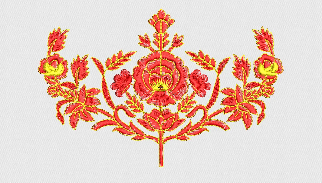 Flower Embroidery Design