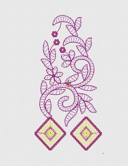 Flower Embroidery Design