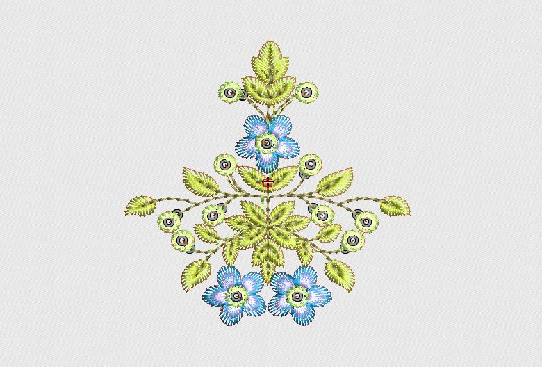 Flower Embroidery Design