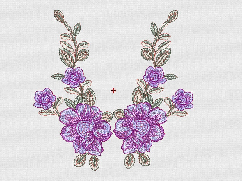Flower Embroidery Design