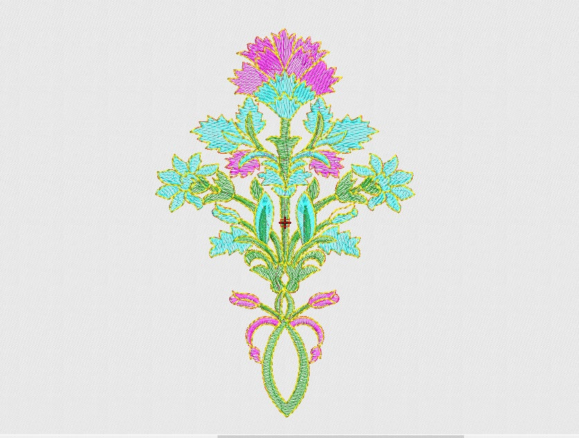 Flower Embroidery Design