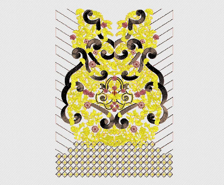 Flower Embroidery Design