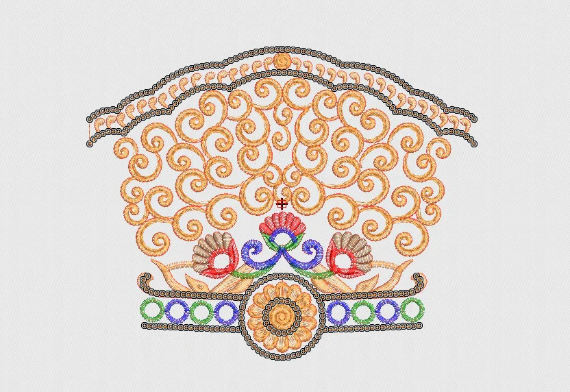 Flower Embroidery Design