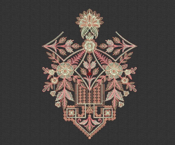 Flower Embroidery Design
