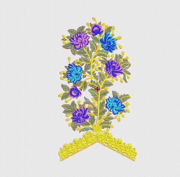 Flower Embroidery Design