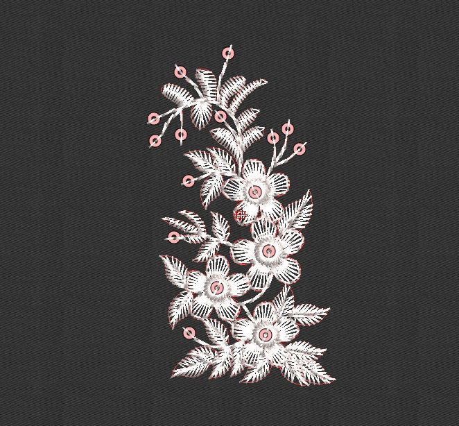 Flower Embroidery Design