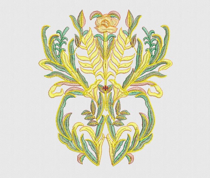 Flower Embroidery Design
